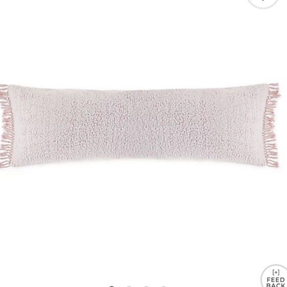 Wild Sage Bedding Wild Sage Sherpa Body Pillow Cover In Violet Nwt